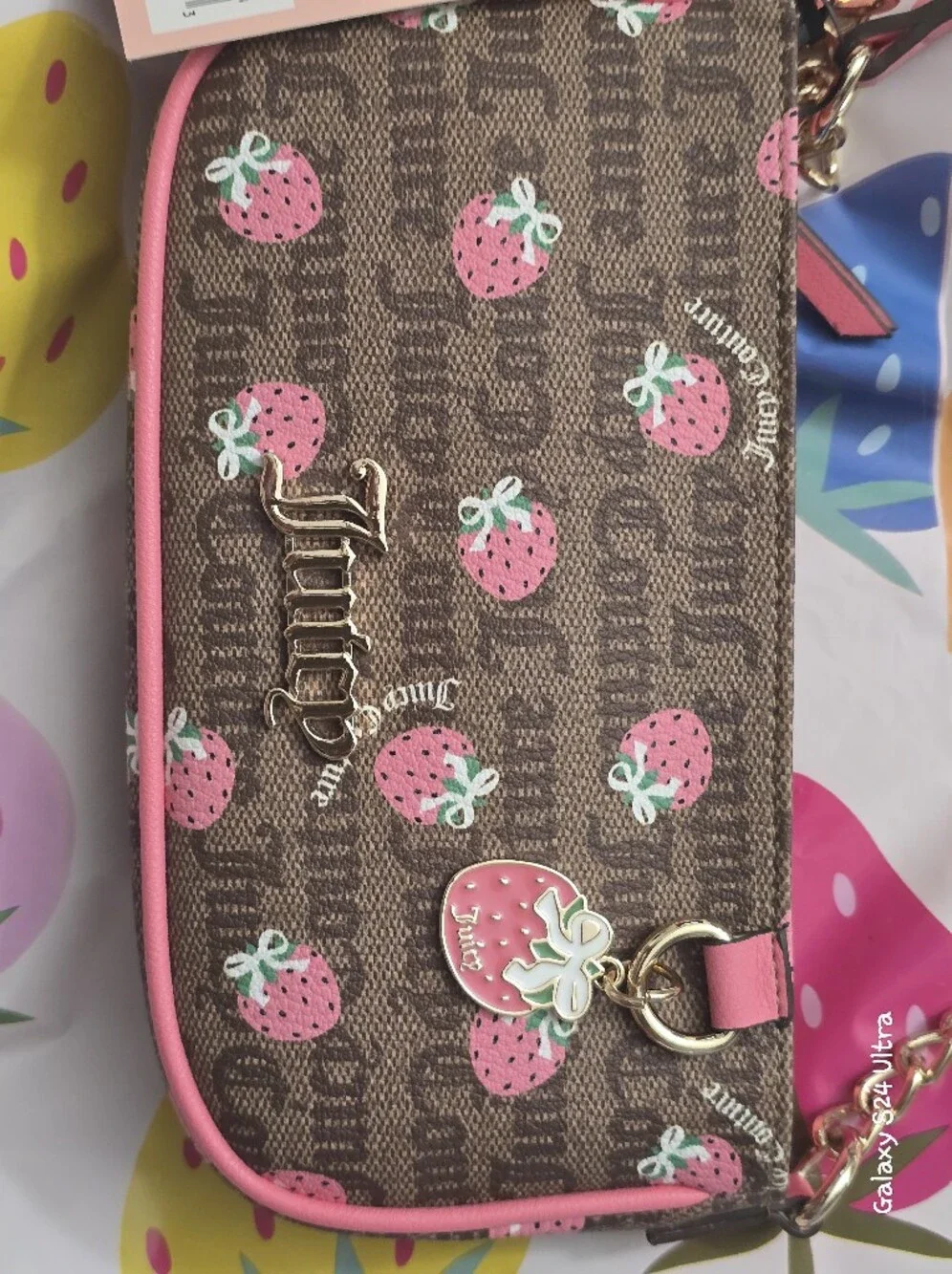 Juicy Couture Berry Sweet Shoulder Bag NWT